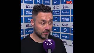 Roberto De Zerbi Speaks After His Final Game As Brighton Manager