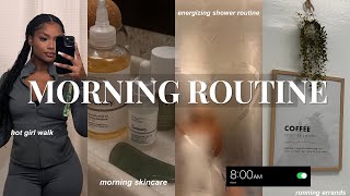 PRODUCTIVE MORNING ROUTINE | daily reset, everyday makeup routine, creating healthy habits &amp; more