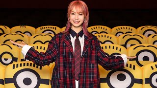 LiSA、ミニオンズシアター特別支配人に就任！「劇場がミニオンズ一色に」　コメント動画到着　映画「ミニオンズ フィーバー」