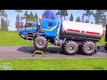 Spinning tires muddy Mercedes simulation game good Part61 #spintires  #mudrunner