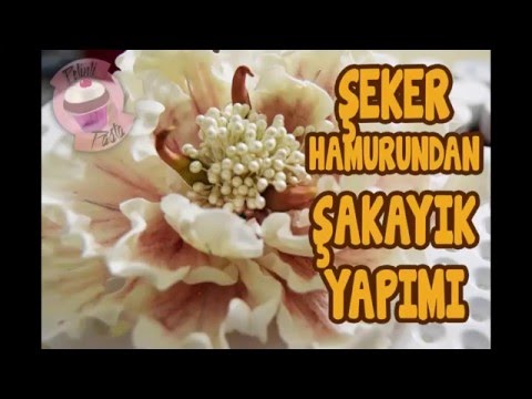 Video: Pasta Dekorasyonu Nasıl Yapılır: Fondan çiçekler