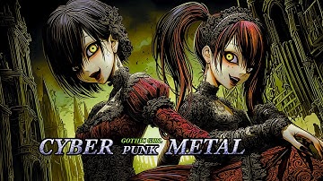 Dark Gothic Girl – Cyberpunk glitch Metal / Study & Focus Music Vol.4