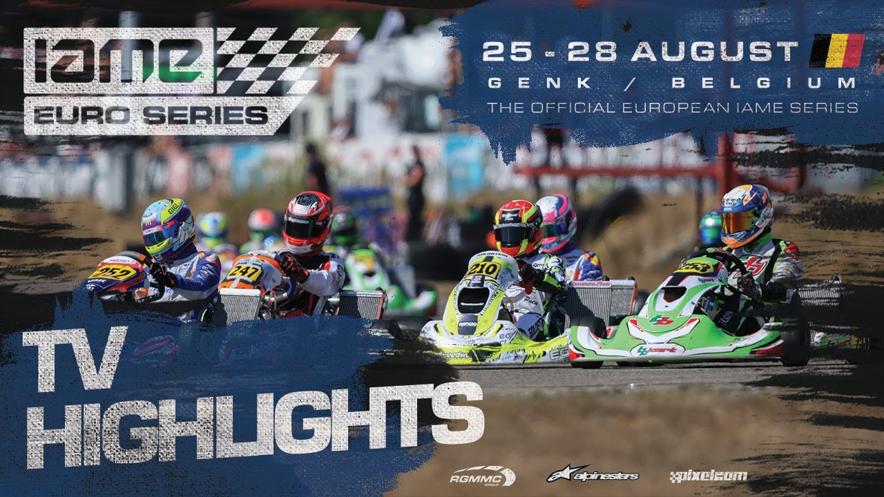 IAME Euro Series 2022 Round 4 - Genk / Belgium TV Highlight