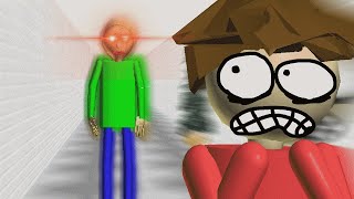 Baldis Basics Plus but Baldi RUNS! (I BEAT IT)