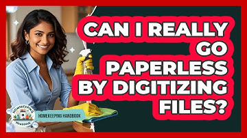 Can I really go paperless by digitizing files?