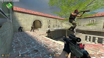 Counter Strike : Source - Clam - Gameplay "Terrorist Forces" (with bots) No Commentary