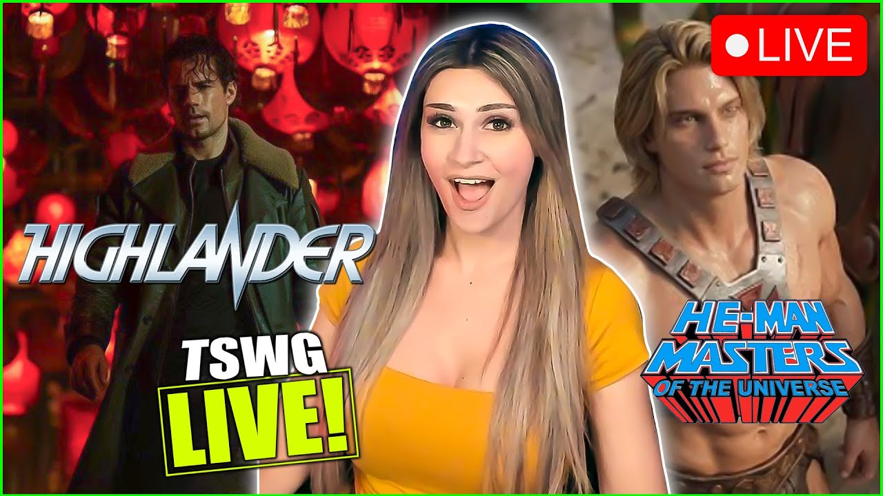 TSWG LIVE: HIGHLANDER AND HE-MAN! My Body is READY!!!!
