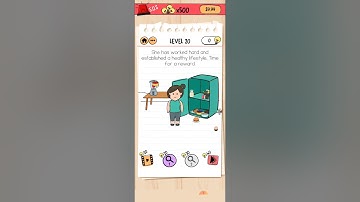 Brain Test 2 Level 20 Fitness With Candy Walkthrough Solution and Answer By AMQ Gaming