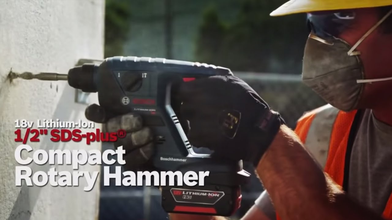 Bosch 10 Amp SDSMax Demolition Hammer Testimonial DH507 YouTube