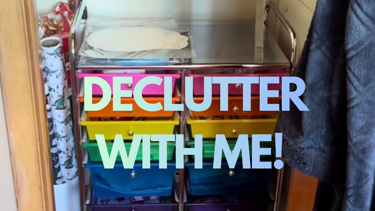 Craft Room Closet Declutter 