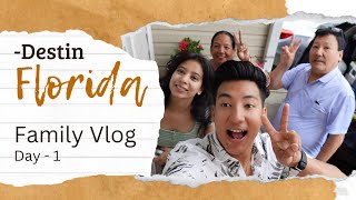 Road Trip to Destin, Florida - Family Vlog | Day 1