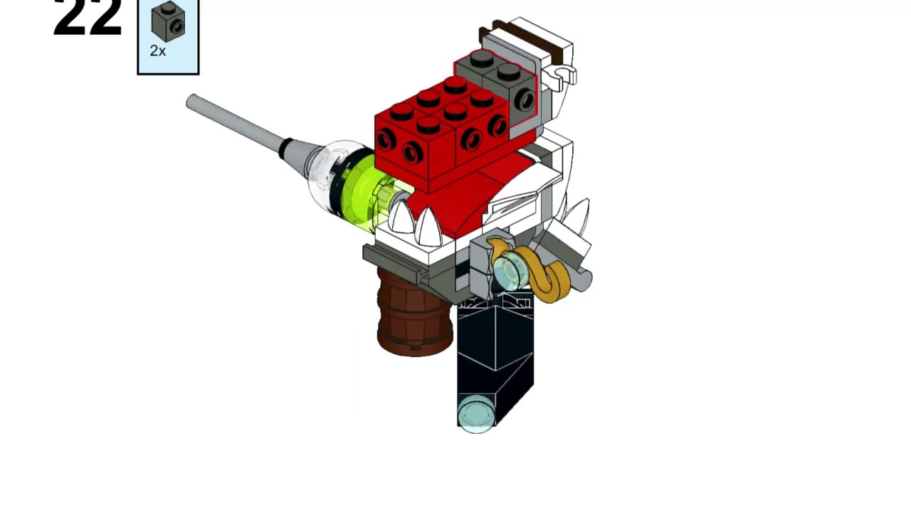 Lego Mixels Sharx and Surgero Mix How to Build