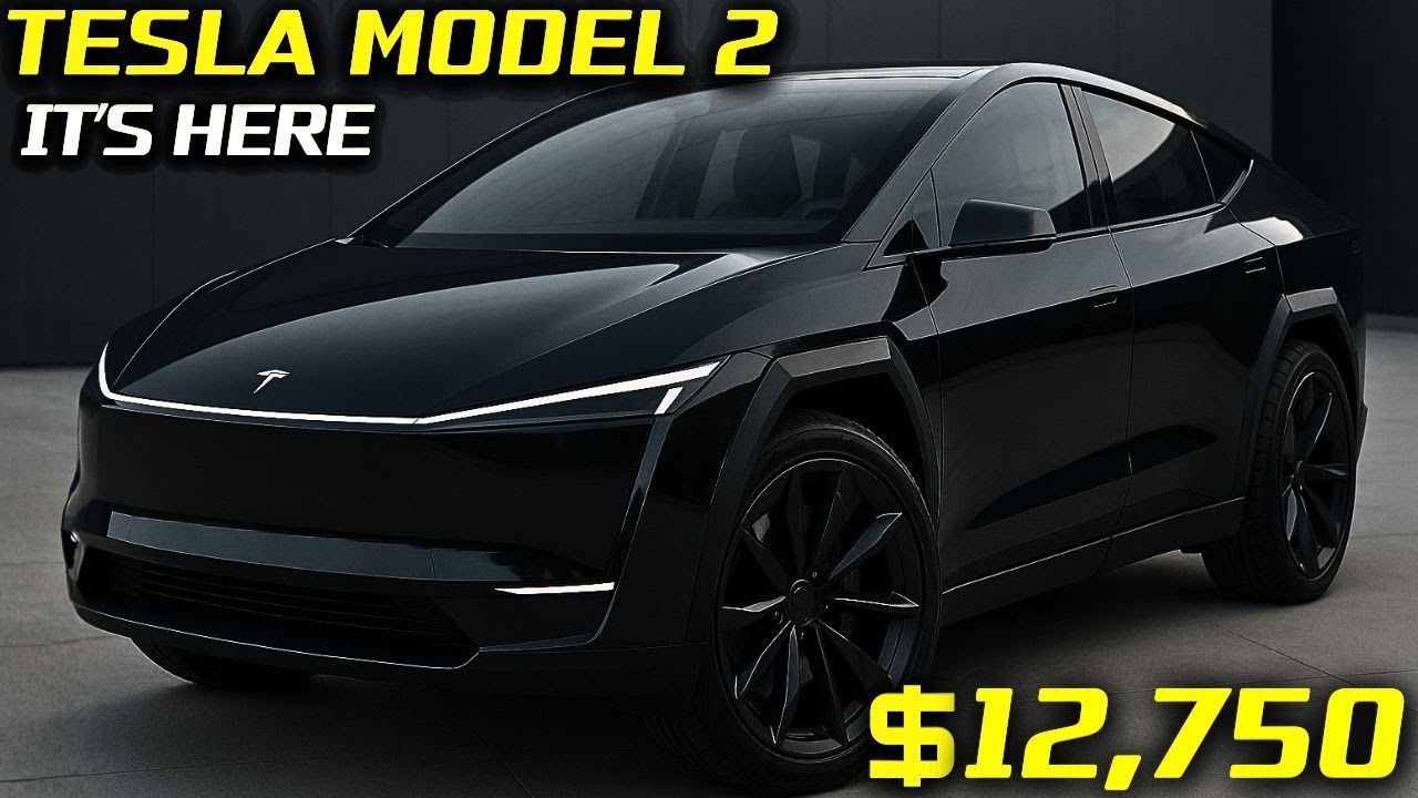 IT’S HERE: Tesla Model 2 $12,749 — 10-min Aluminum-Ion charge, 2.5M-mile battery, no gas ever