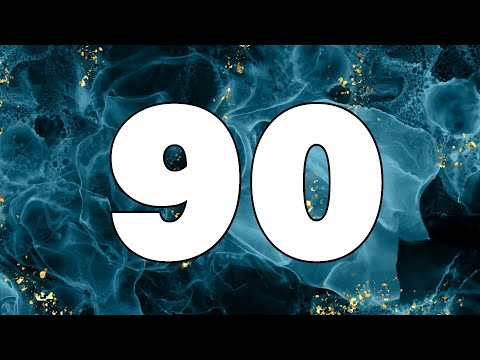 90 Second Countdown Timer | No Sound, No Music