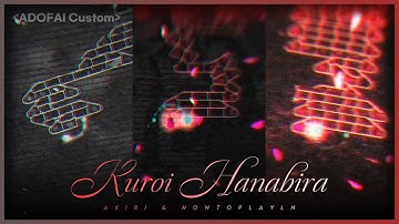 [ADOFAI Custom] Akiri X HowToPlayLN - Kuroi Hanabira (Map By GMDrocket)
