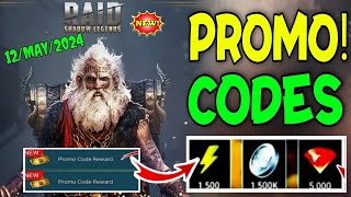 12 NEW CODES⚠️PROMO CODES FOR RAID SHADOW - RAID SHADOW LEGENDS CODES - PROMO CODES FOR RAID