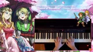 Zelda Skyward Sword - Romance Theme Variations, Piano chords