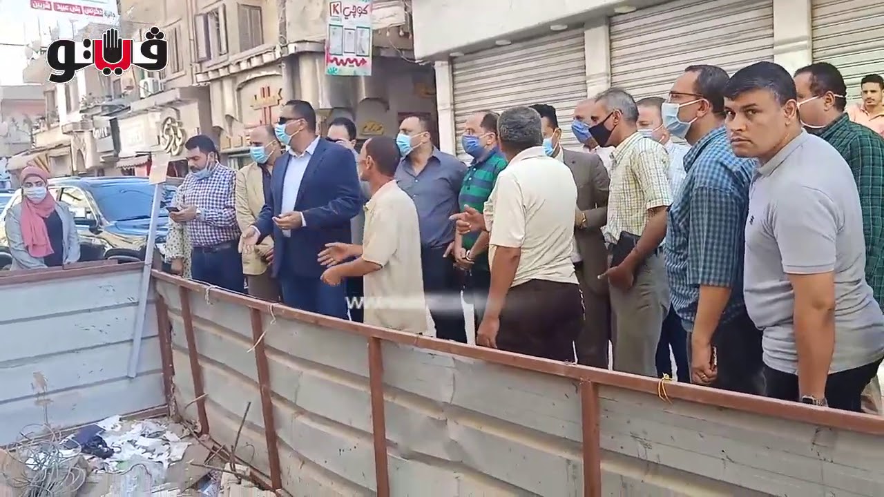 محافظ الدقهلية يتفقد شوارع دكرنس