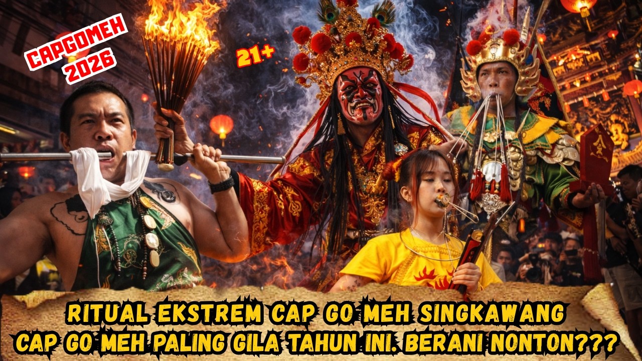 Cap Go Meh PALING GILA TAHUN INI? SINGKAWANG MEMBARA RITUAL TATUNG YG BIKIN GEGER? #capgomeh #2026