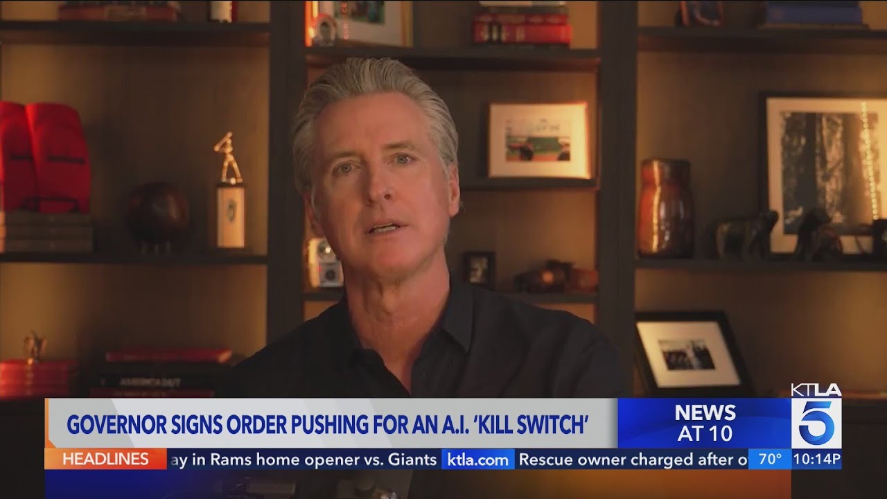 Gov. Newsom signs executive order targeting AI safety