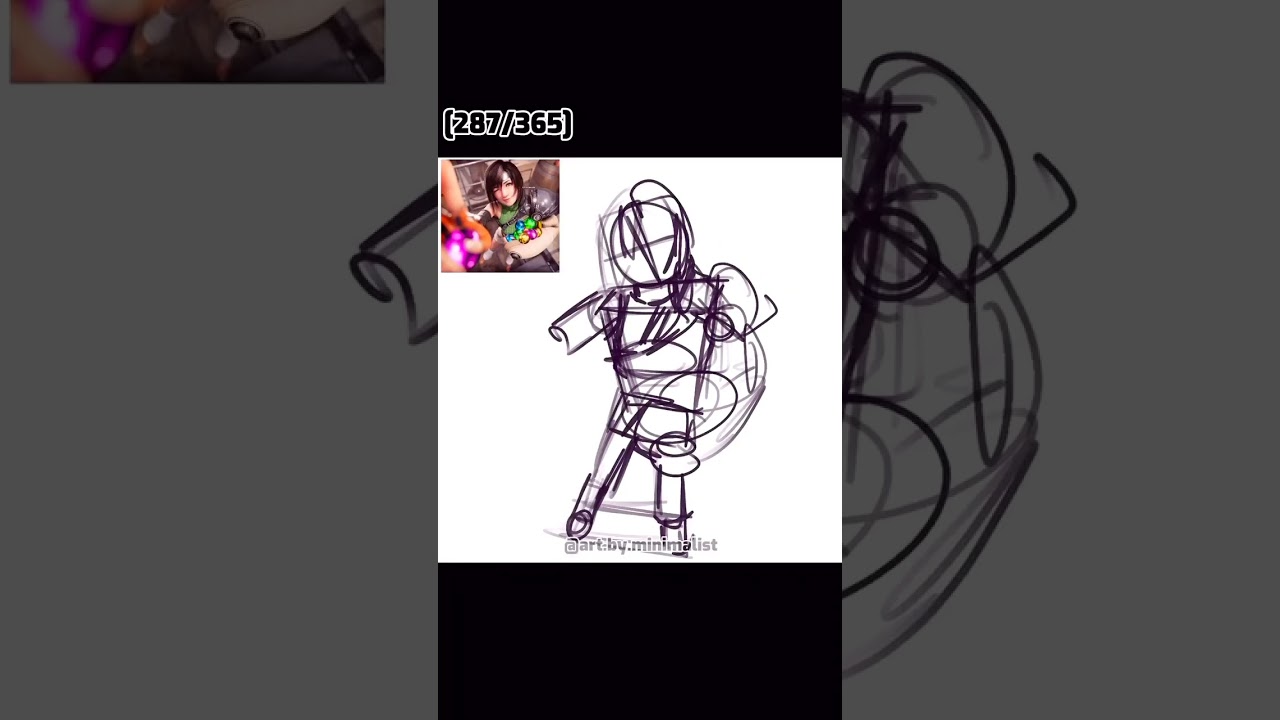 Arttrober Day 14: Yuffie Kisaragi✨[🕰~2h 5m] 