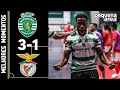 SPORTING 3-1 BENFICA | HIGHLIGHTS | RESUMO DO 1º JOGO DA FINAL