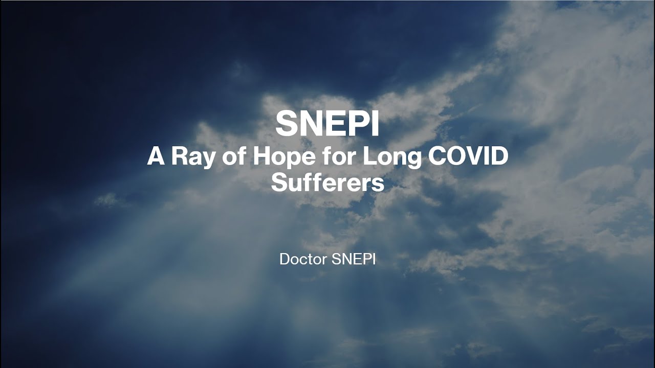 SNEPI: A Ray of Hope for Long COVID Sufferers - YouTube