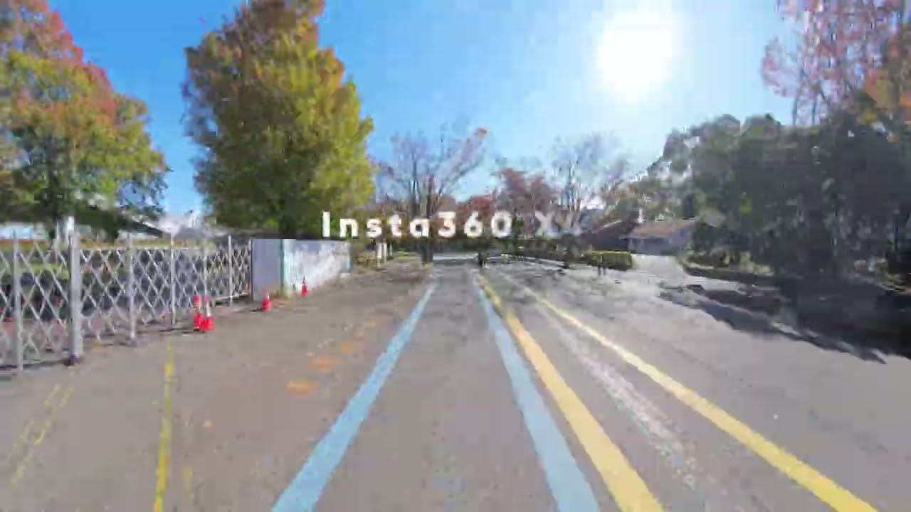 Insta360 X4 テスト２：タイムシフトモード