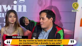 Felix Roco admits that he felt pressure living up to his father, Bembol Roco's reputation