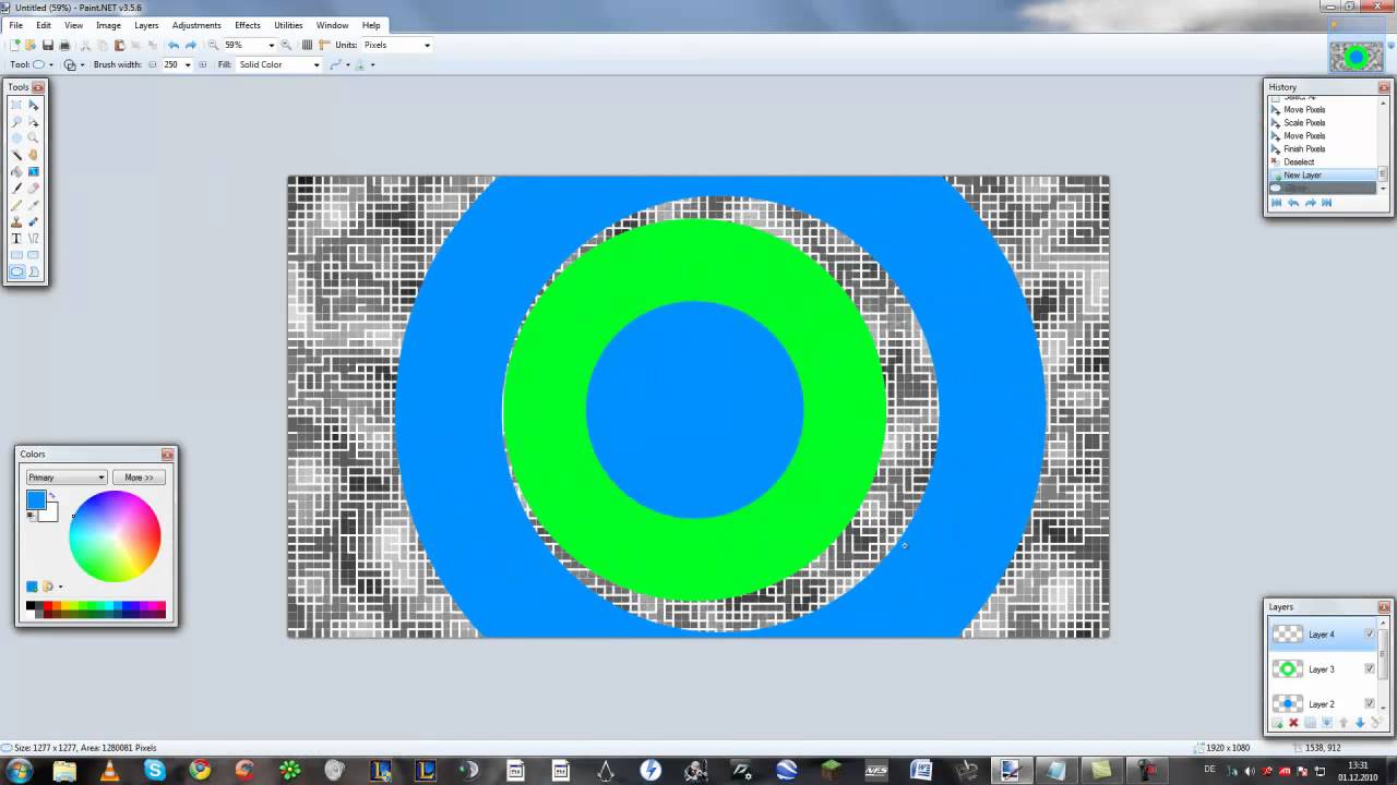 [Paint.Net Tutorial] Digital Wallpaper - YouTube