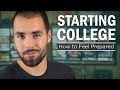 How to Get Over the Fear of Starting College