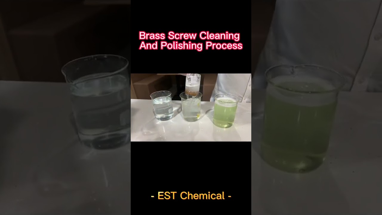 【estgt.com】Brass Screw Cleaning & Polishing  Process - EST Chemical Group