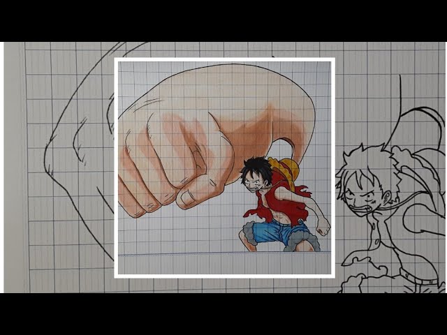 Vẽ Luffy Gear 3 - Youtube