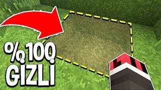 En Güvenli̇ %100 Gi̇zli̇ Geçi̇t Nasil Yapilir? - Minecraft