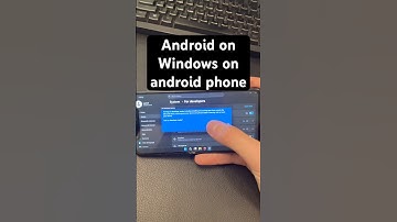 Android emulator on the windows phone? #tech #windows #android #techtok #yaptech