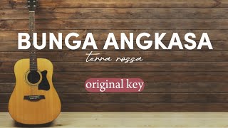 BUNGA ANGKASA - TERRA ROSSA | AKUSTIK KARAOKE