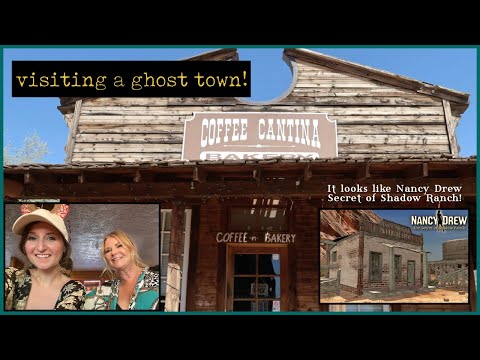 Arizona Trip & Goldfield Ghost Town - Nancy Drew Secret of Shadow Ranch game inspired