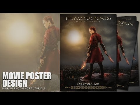 Photoshop Tutorial - Create an Action Movie Poster Design