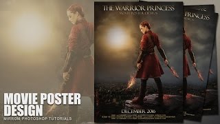 Photoshop Tutorial - Create an Action Movie Poster Design