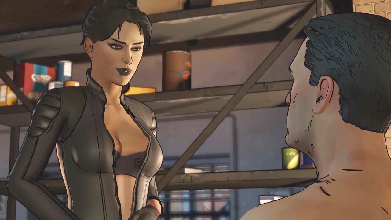 Catwoman and Batman Romance Scene - Batman Telltale Episode 3 - YouTube