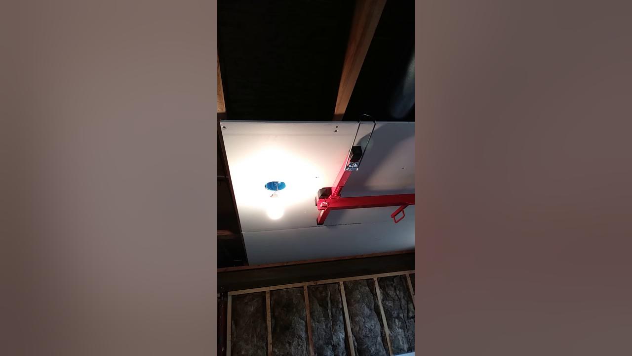 Drywall hoist from harbor freight YouTube