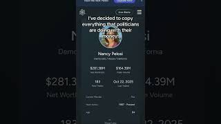Investment advice from politicians! #learnontiktok #trading #copytrade #quiver