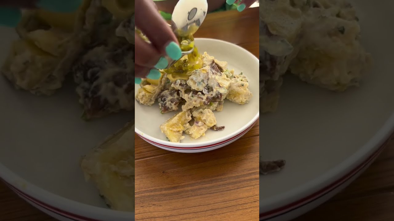 Potato Salad Makeover On The Carnival Celebration Carnivalcelebration Potatosalad
