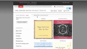 Personal Wine TV: Label Designer Tutorial (Introduction)