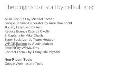 How To Build Your Tutor Website - 3-1 - Default Plugins