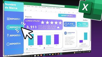 Crea un MENÚ INTERACTIVO de IMPACTO con Botones en Excel (Paso a Paso)