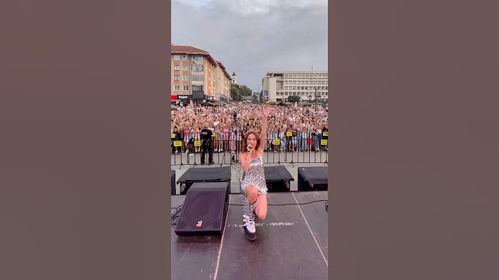 "Clap Clap" at my CONCERT woth 5000 people 😍 | Andra Gogan