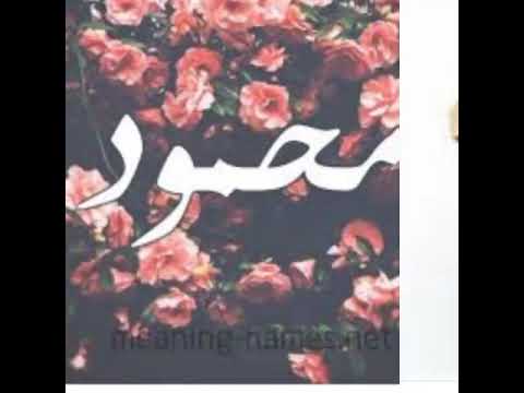 صور عن اسم محمود