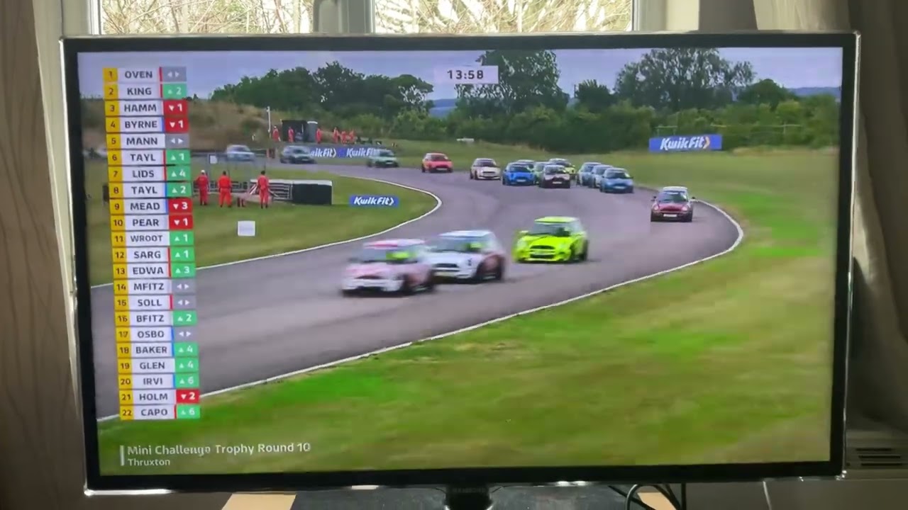 2022 Mini Challenge Trophy-Thruxton-Huge Crash- 28th August 2022