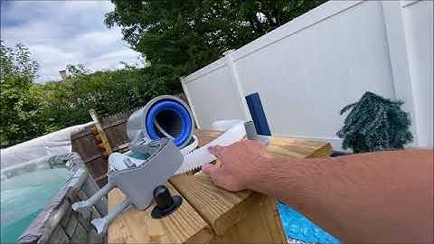 INTEX POOL SKIMMER SETUP AND DEMO